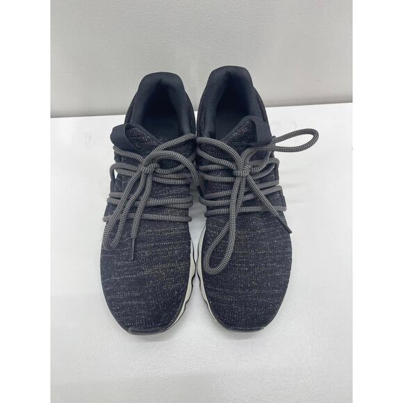 Sorel Kinetic Impact Lace Up Sneakers Womens 7.5 Black Gray Knit Athletic Sporty - Picture 7 of 9